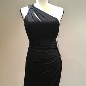 Laundry by Shelli Segal 1 Shoulder Cocktail Dress